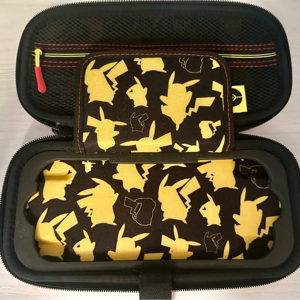 Pikachu Red and Yellow Plush Carry Case